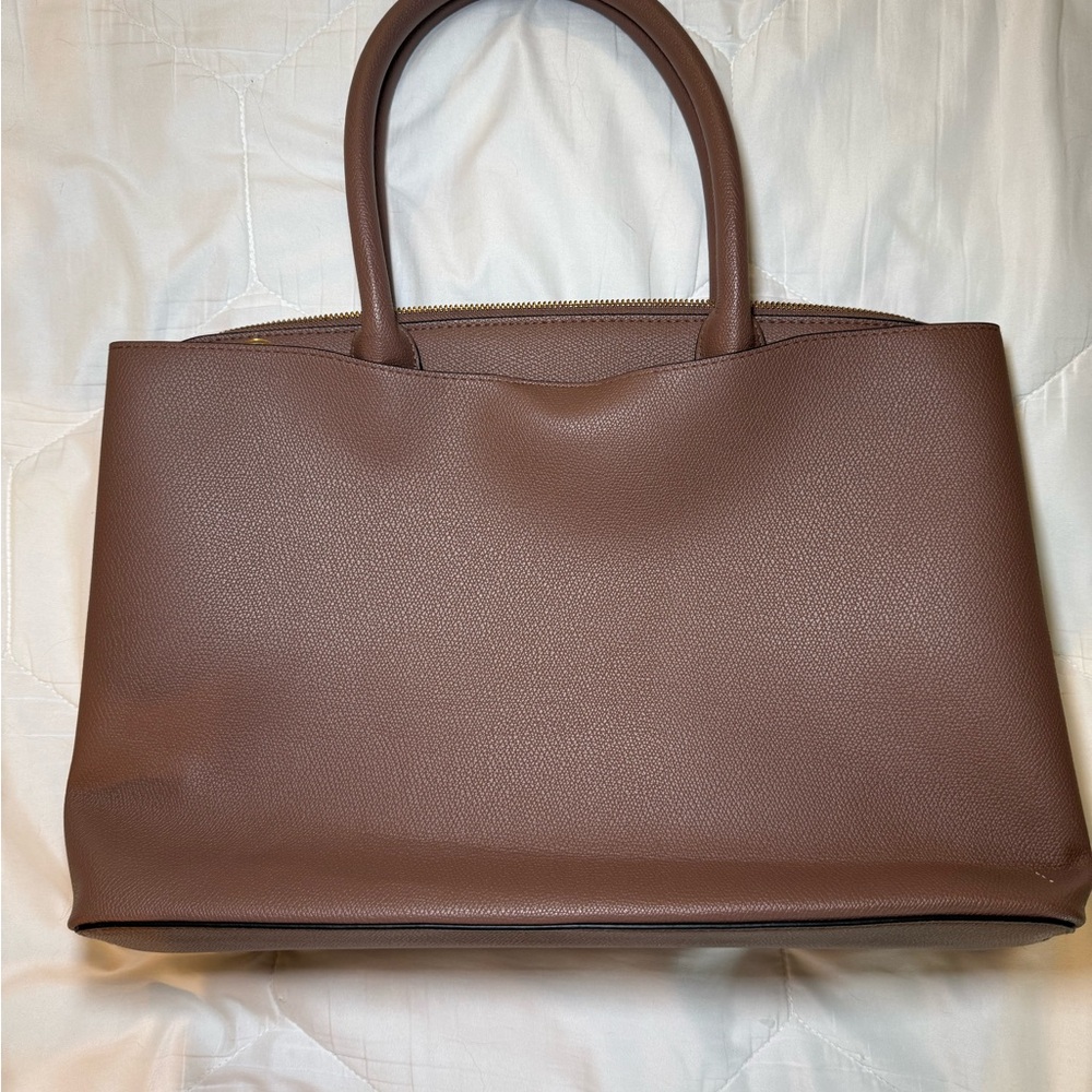 a new day Rose Brown Tote Bag